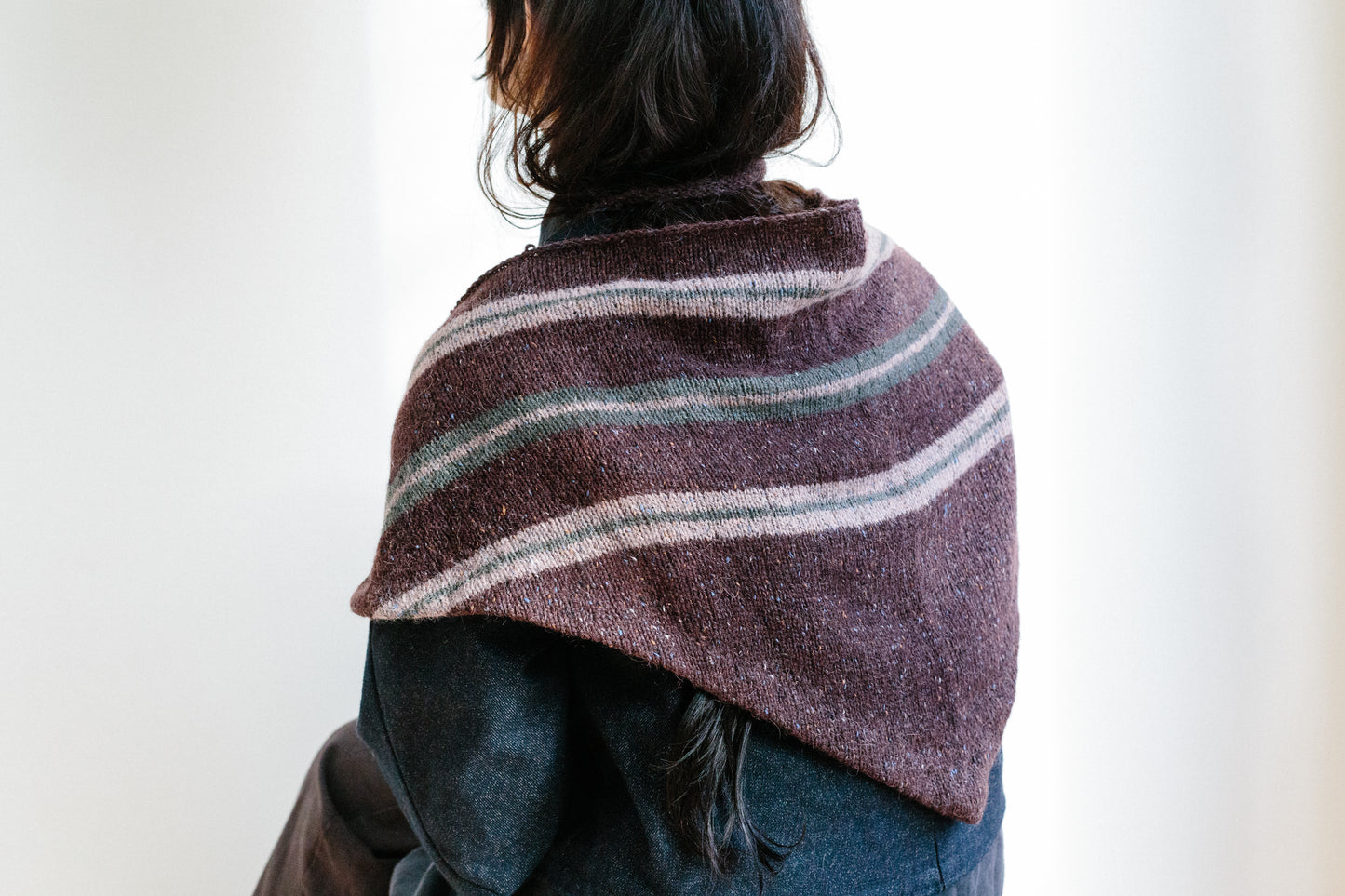 March Shawl in Treacle