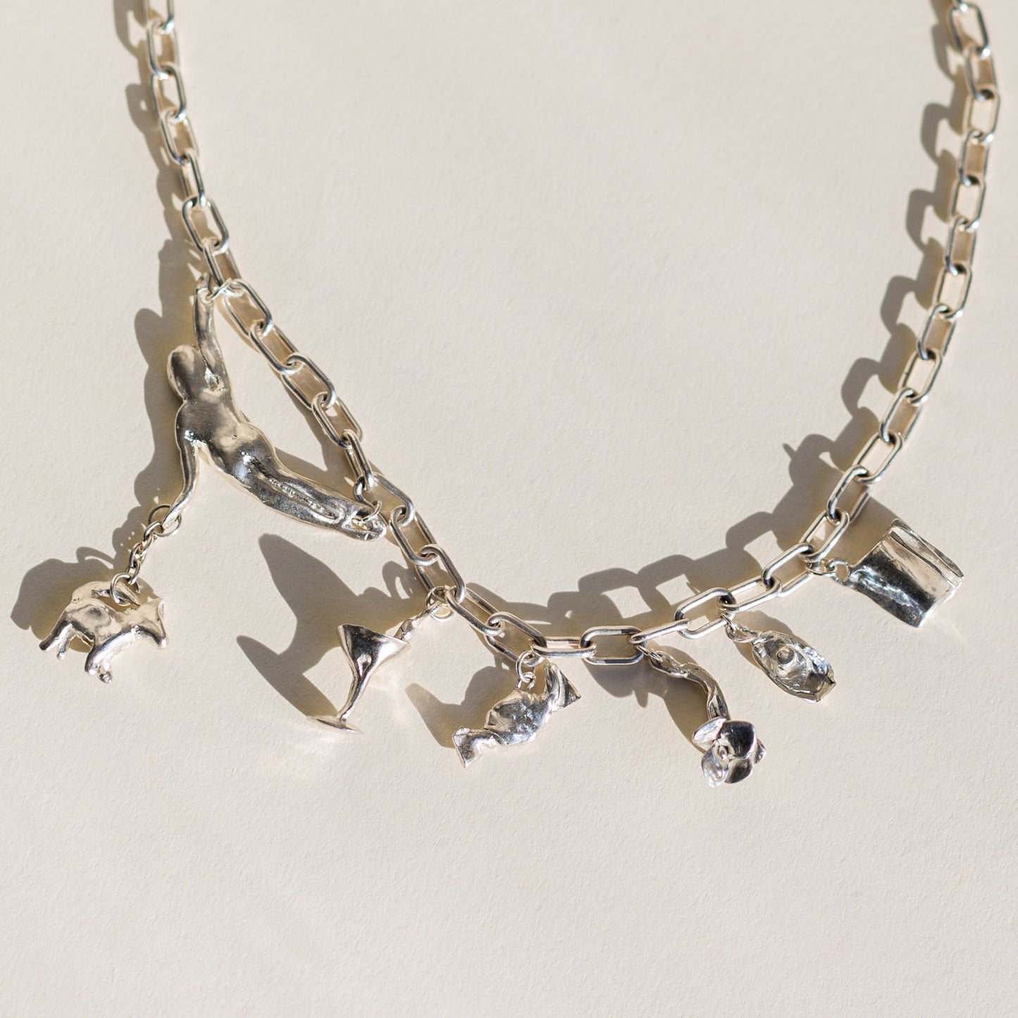 Raindrops on Roses Necklace