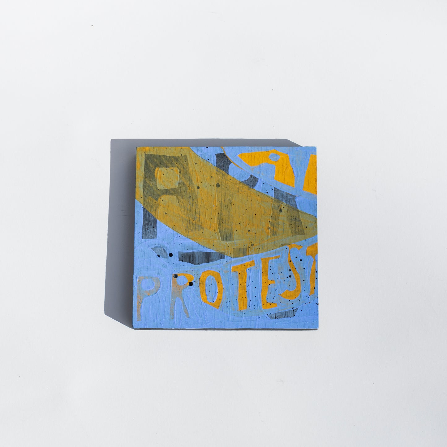 A Protest is a Poem / 4 unique paintings