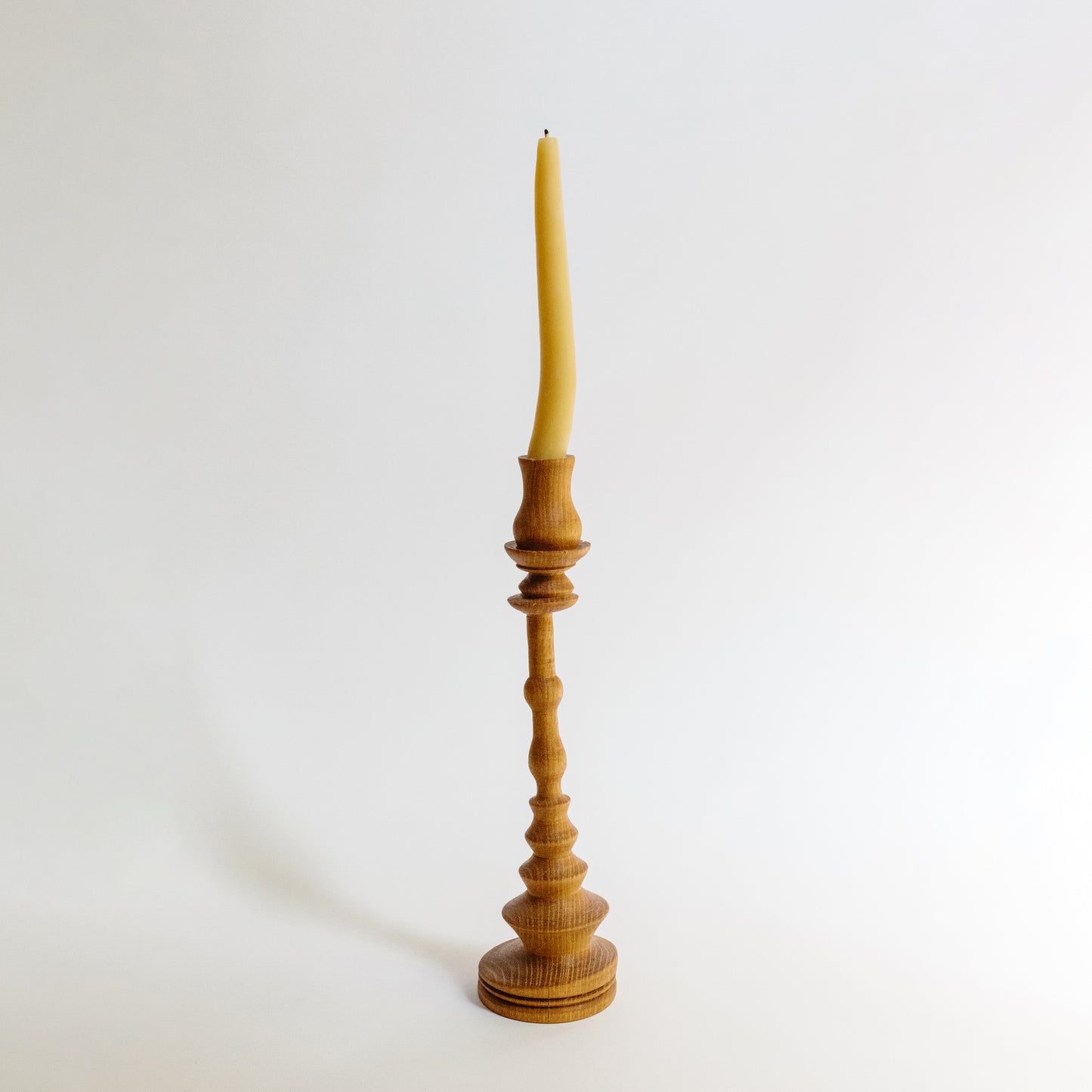 Handturned Candlestick