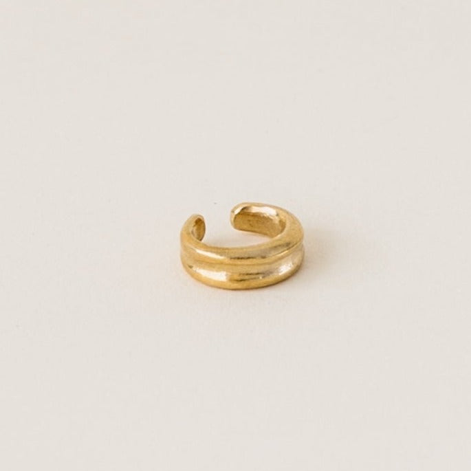 Billie Ear Cuff in Brass