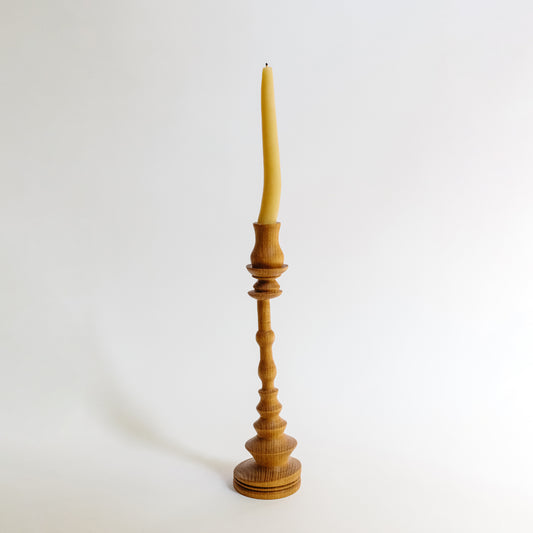 Handturned Candlestick