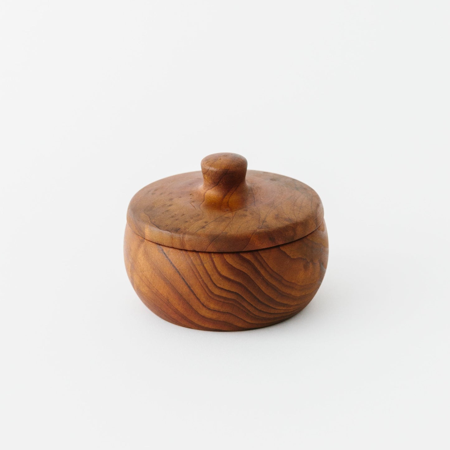 Lidded Wooden Container