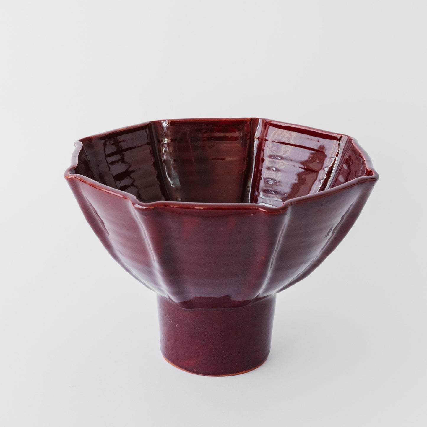 Sweet Cherry Footed Bowl