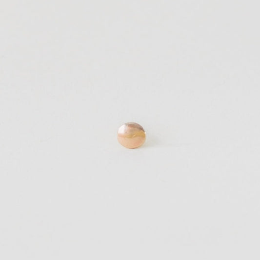 Domed 14K Gold Stud