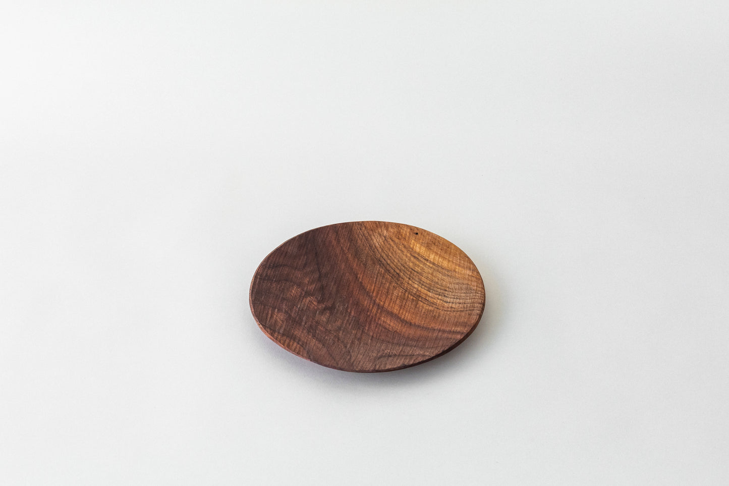 Carved Walnut Plate