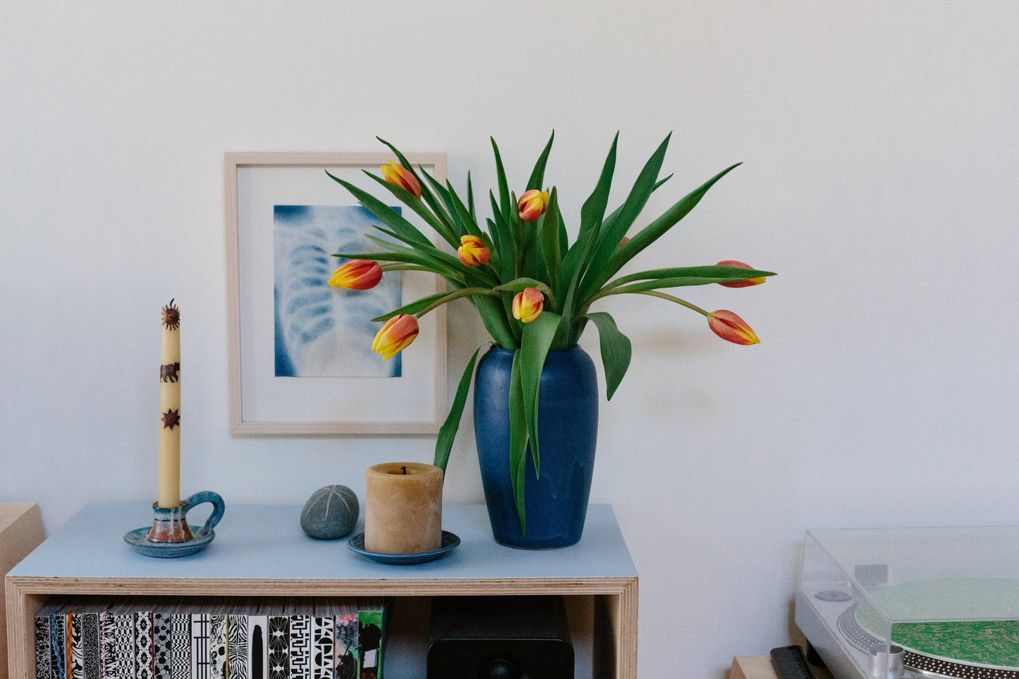 Royal Blue Classic Vase